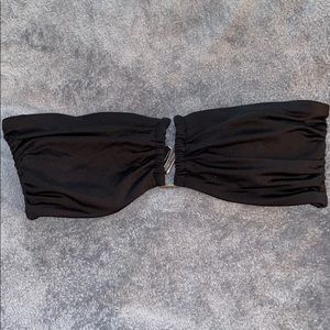 Mossimo NWT black bandeau bikini top